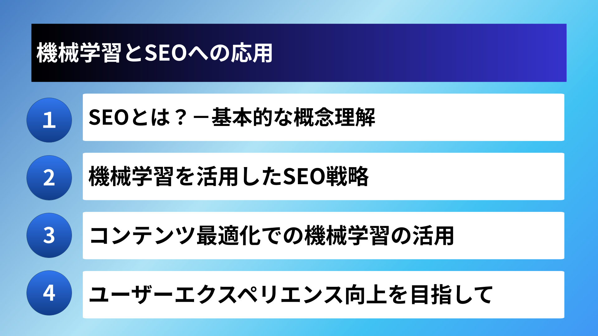 機械学習とSEOへの応用