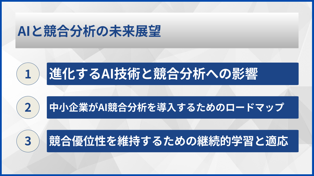 AIと競合分析の未来展望