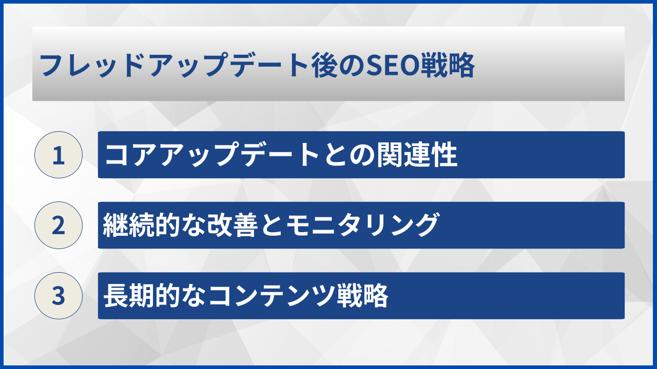 フレッドアップデート後のSEO戦略