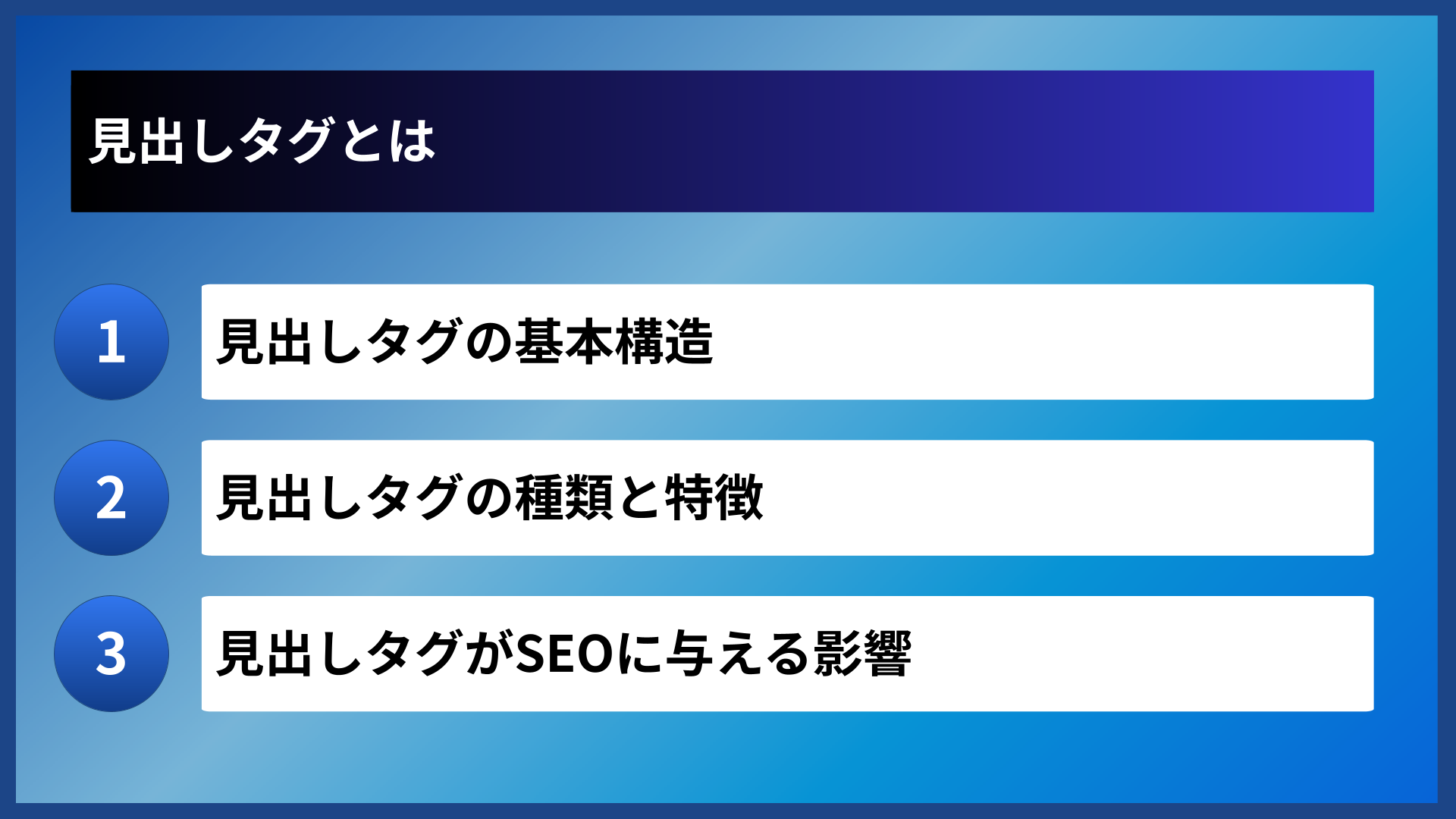 見出しタグとは
