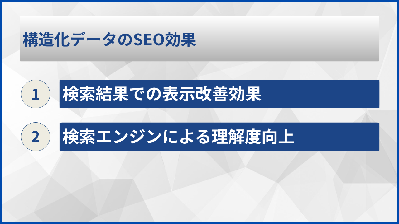 構造化データのSEO効果