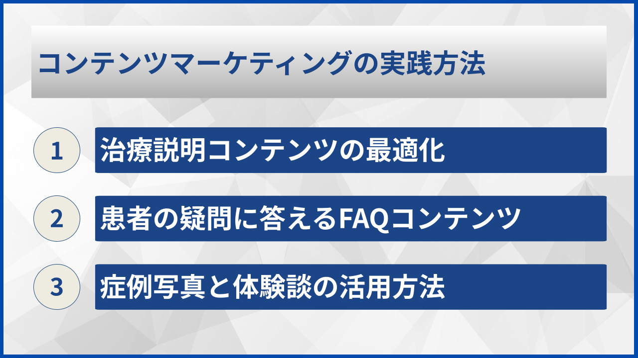 コンテンツマーケティングの実践方法