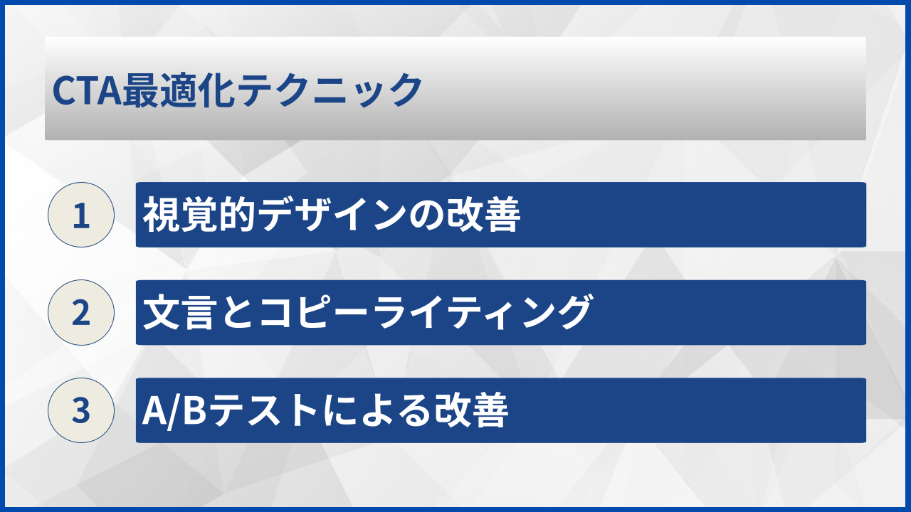 CTA最適化テクニック