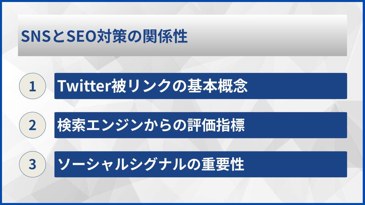 SNSとSEO対策の関係性