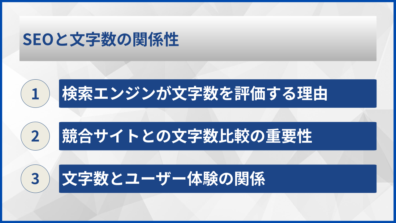 SEOと文字数の関係性