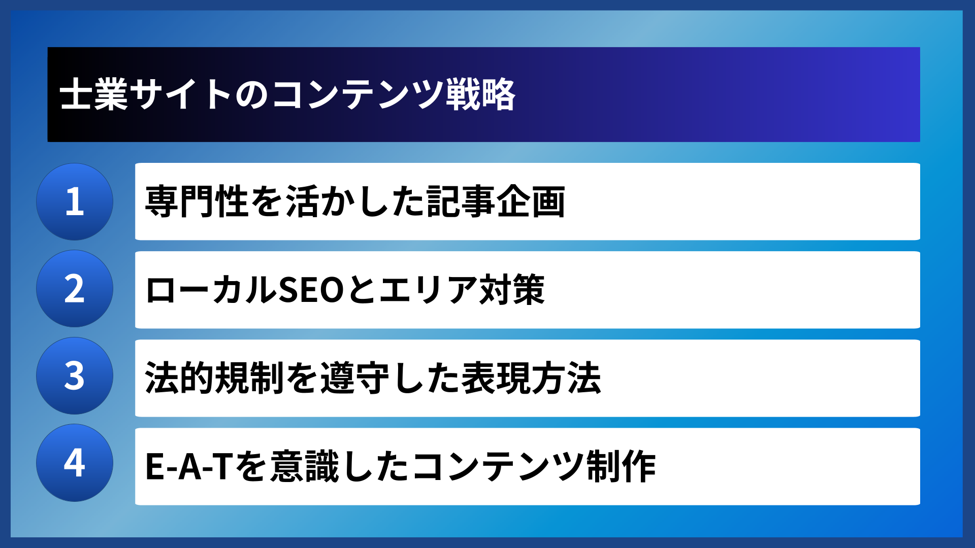 士業サイトのコンテンツ戦略