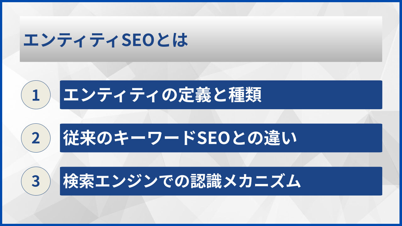 エンティティSEOとは