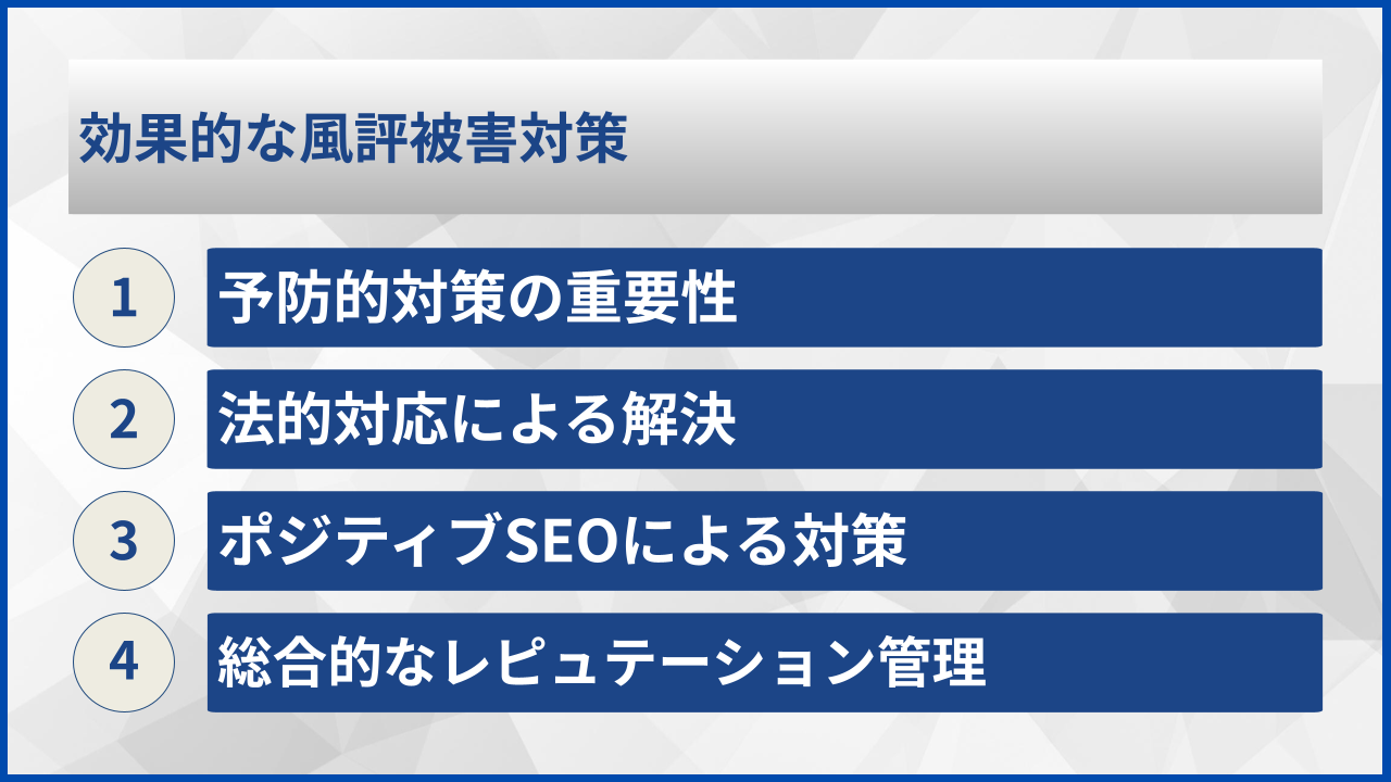 効果的な風評被害対策