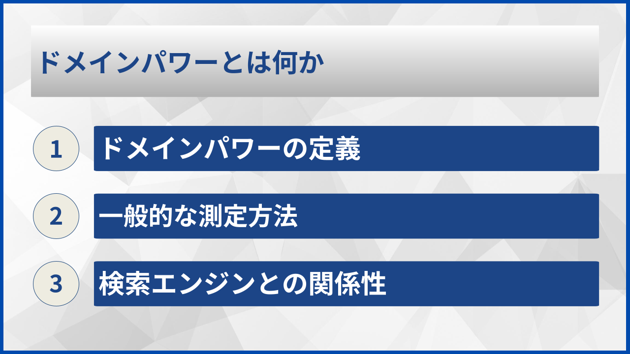 ドメインパワーとは何か