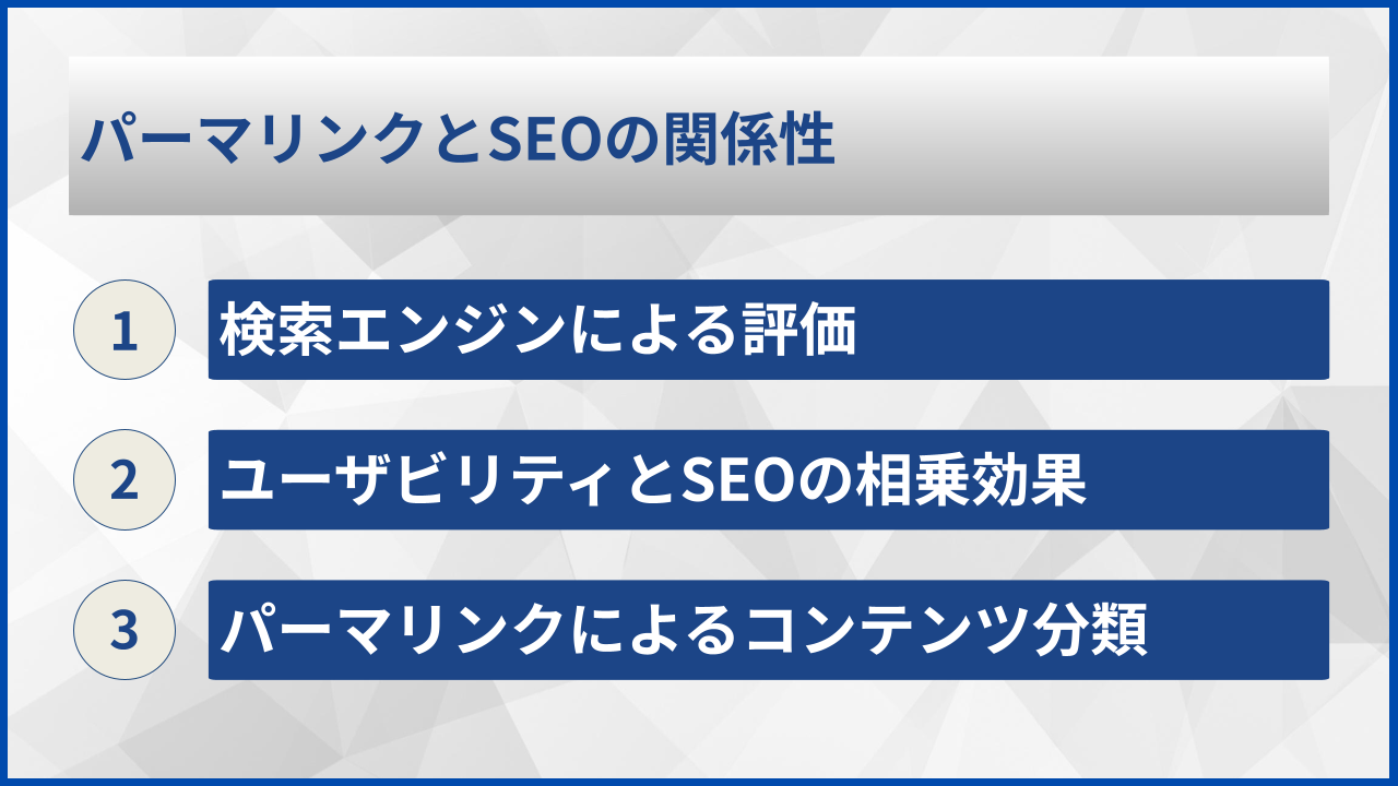 パーマリンクとSEOの関係性