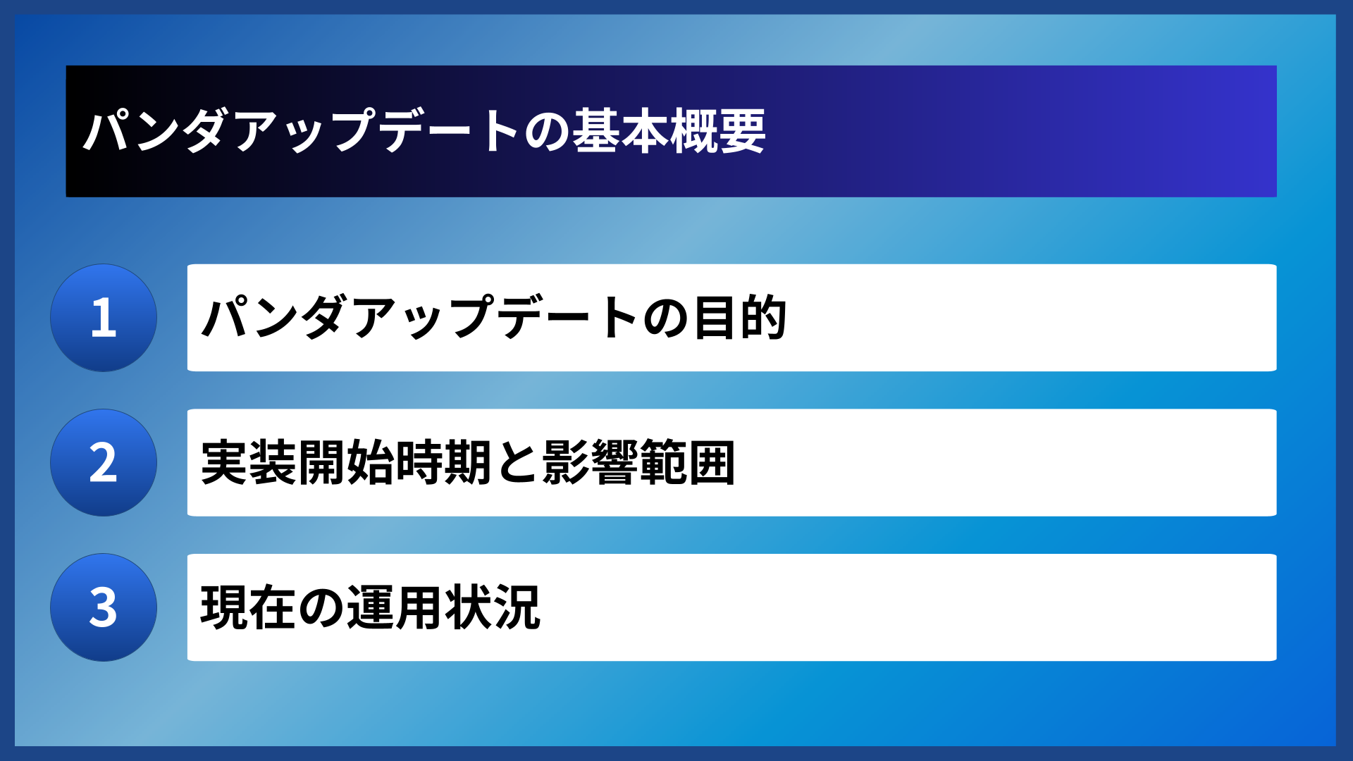 パンダアップデートの基本概要