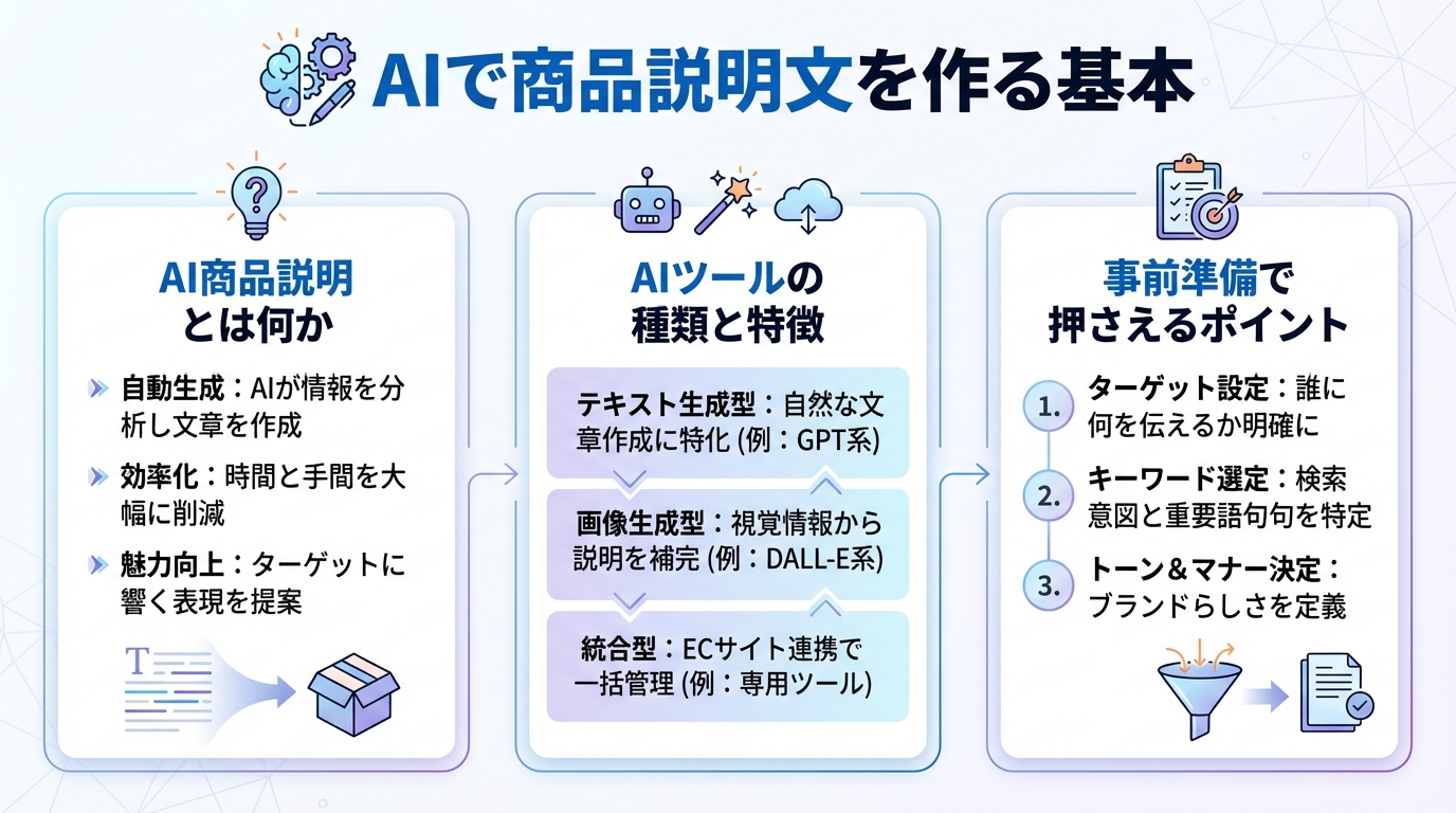 AIで商品説明文を作る基本