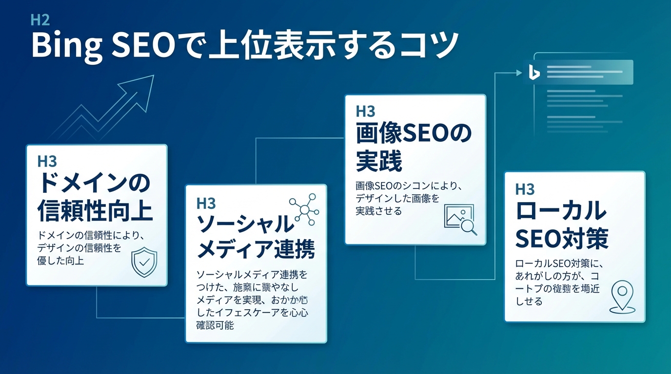 Bing SEOで上位表示するコツ