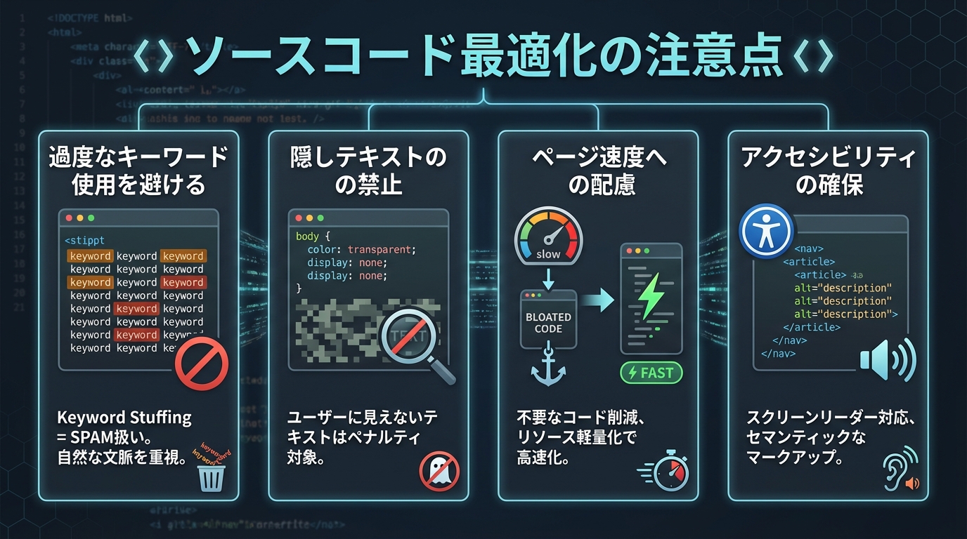 ソースコード最適化の注意点