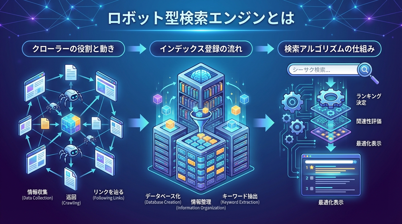 ロボット型検索エンジンとは