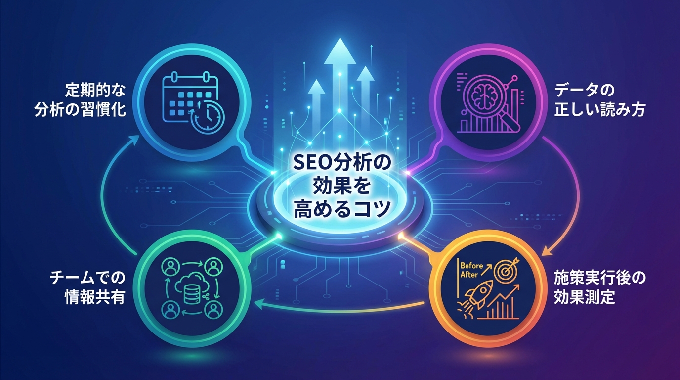 SEO分析の効果を高めるコツ