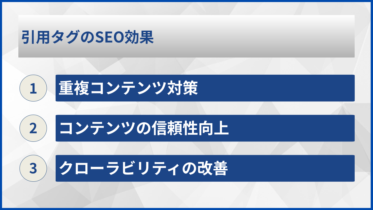 引用タグのSEO効果