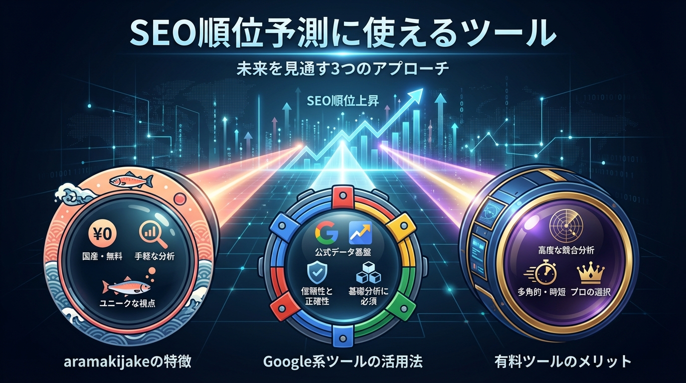 SEO順位予測に使えるツール