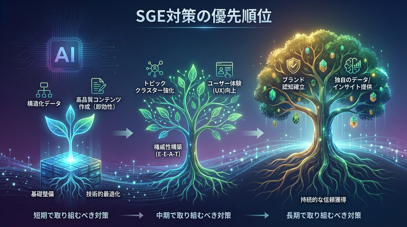 SGE対策の優先順位