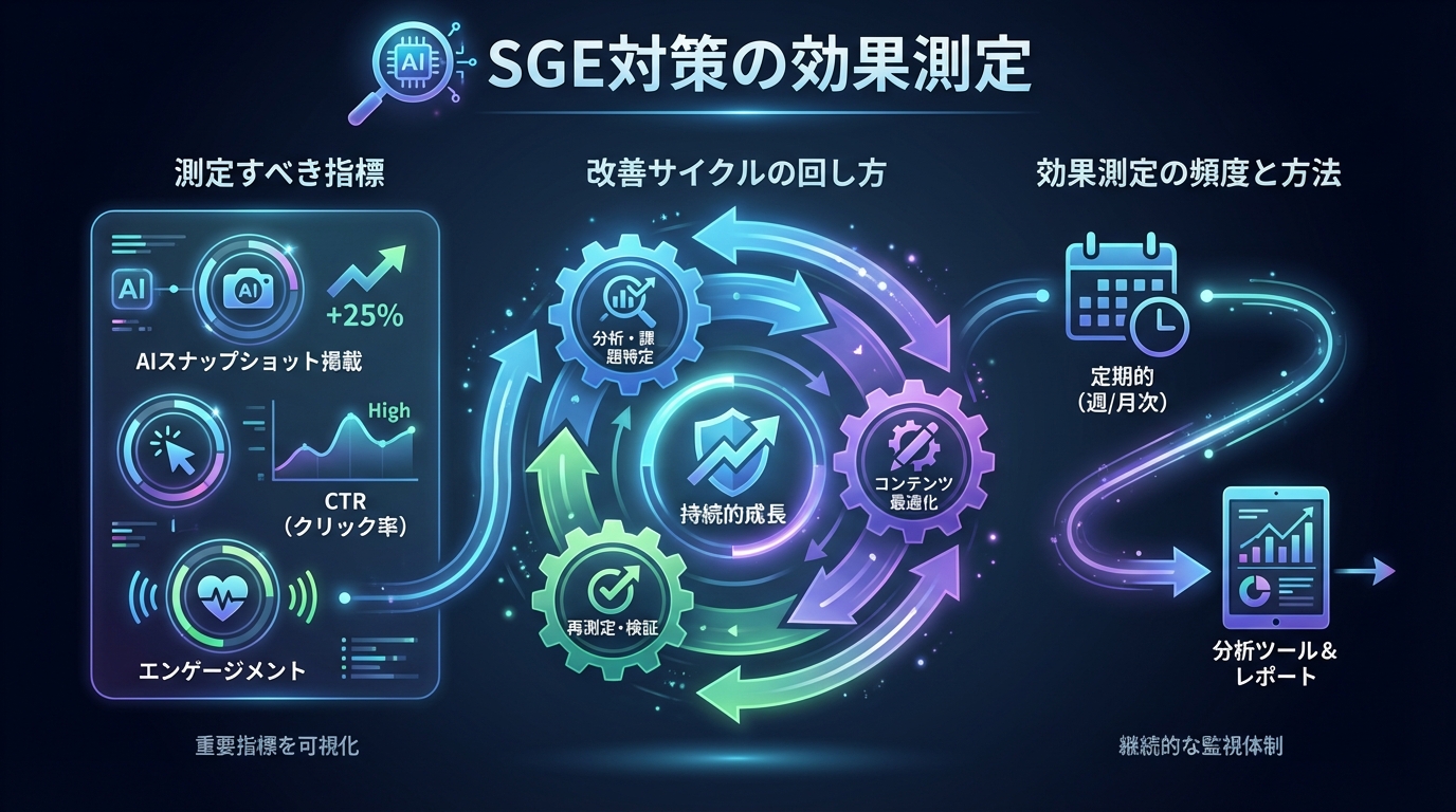SGE対策の効果測定