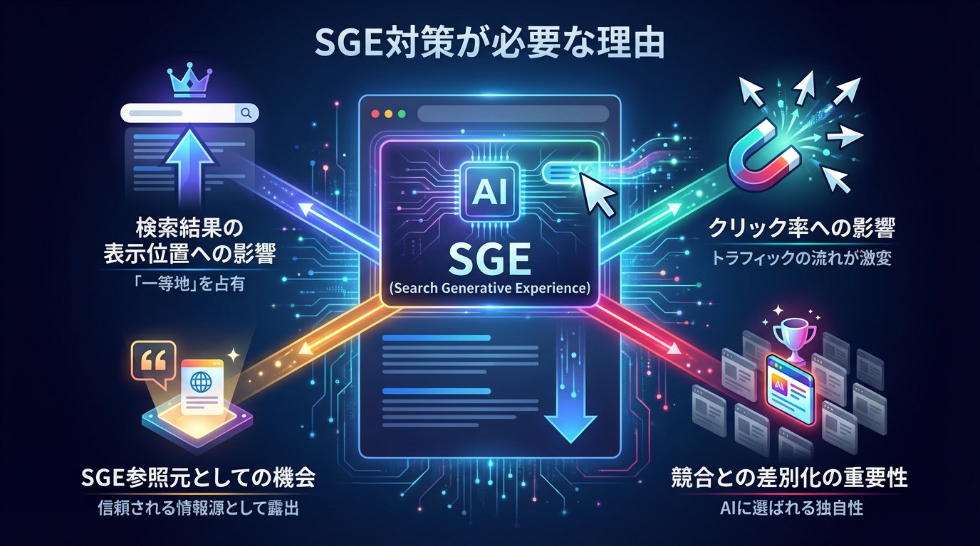 SGE対策が必要な理由
