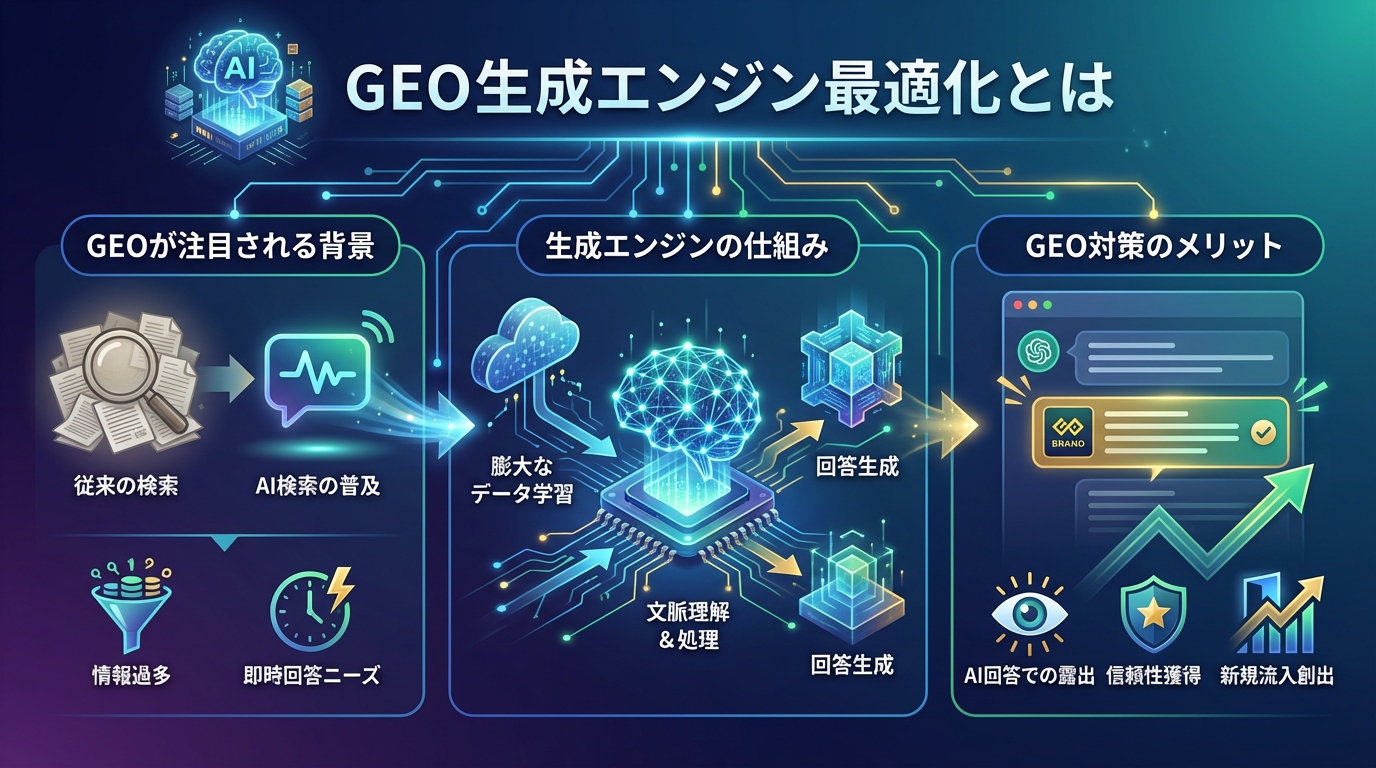 GEO 生成エンジン最適化とは
