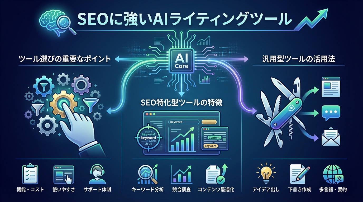SEOに強いAIライティングツール
