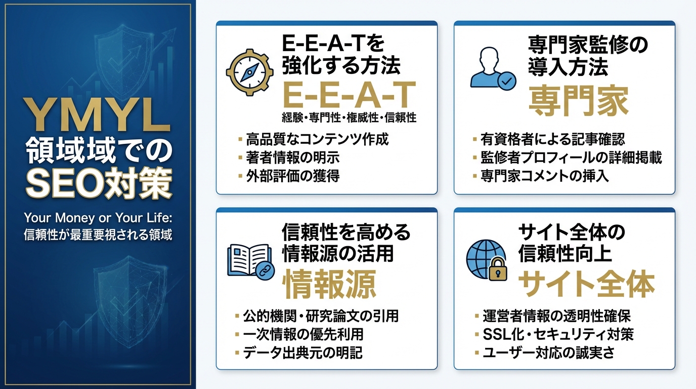 YMYL領域でのSEO対策