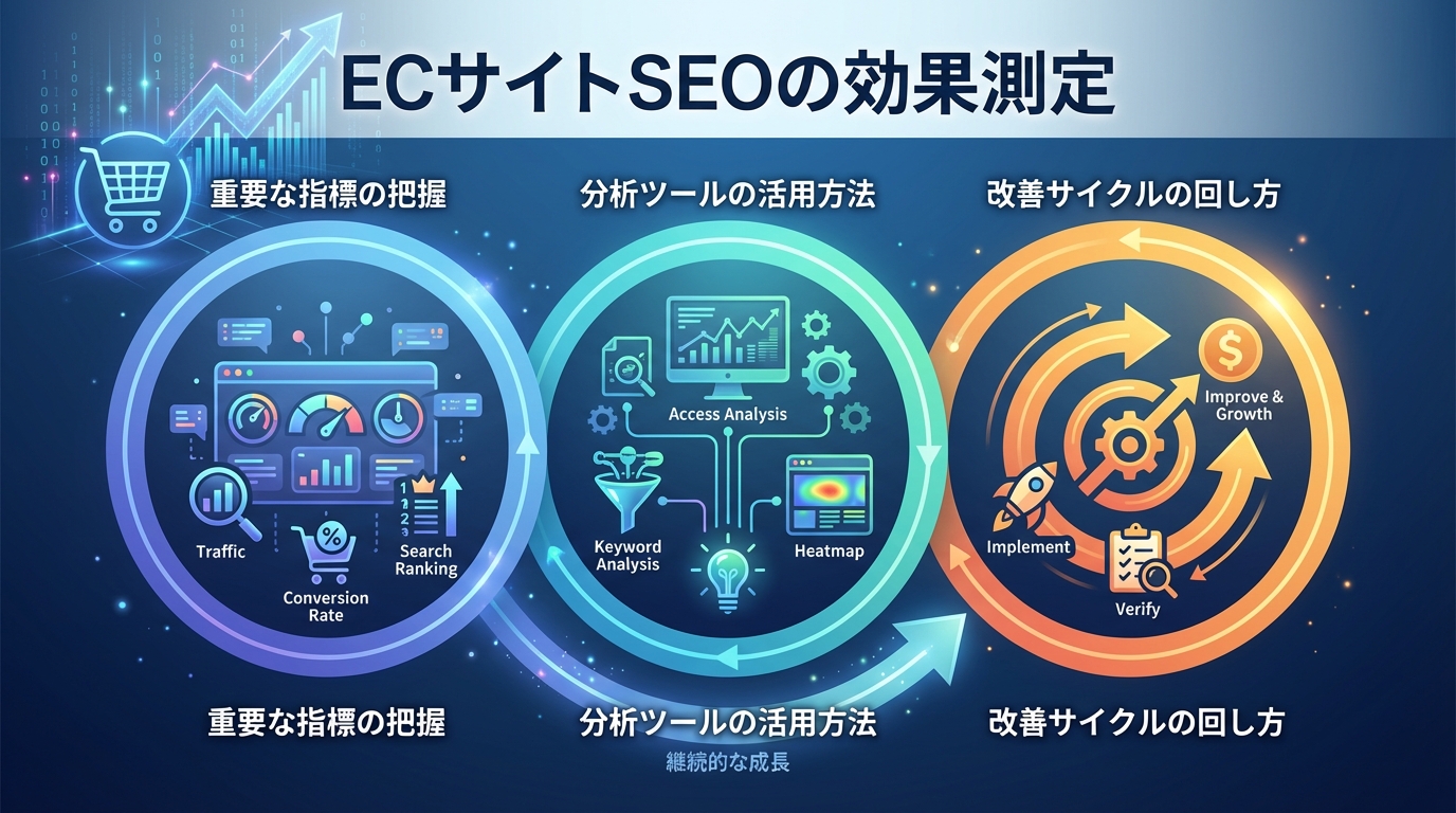 ECサイトSEOの効果測定