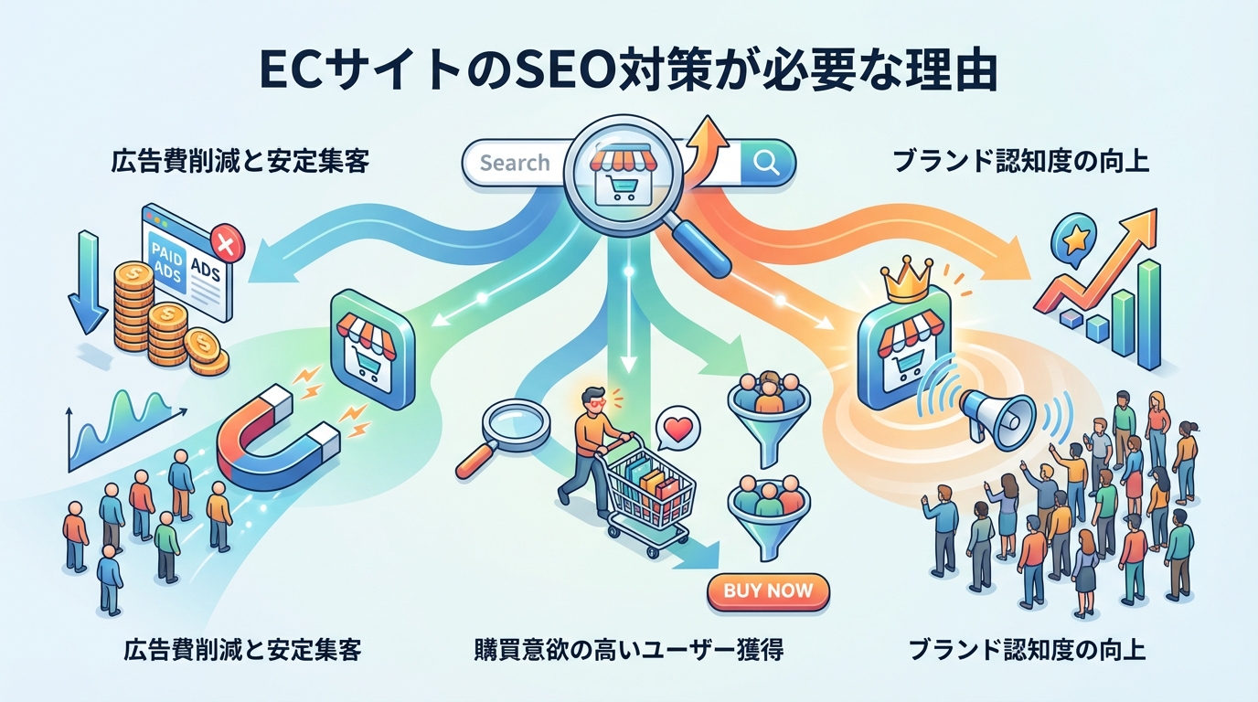 ECサイトのSEO対策が必要な理由