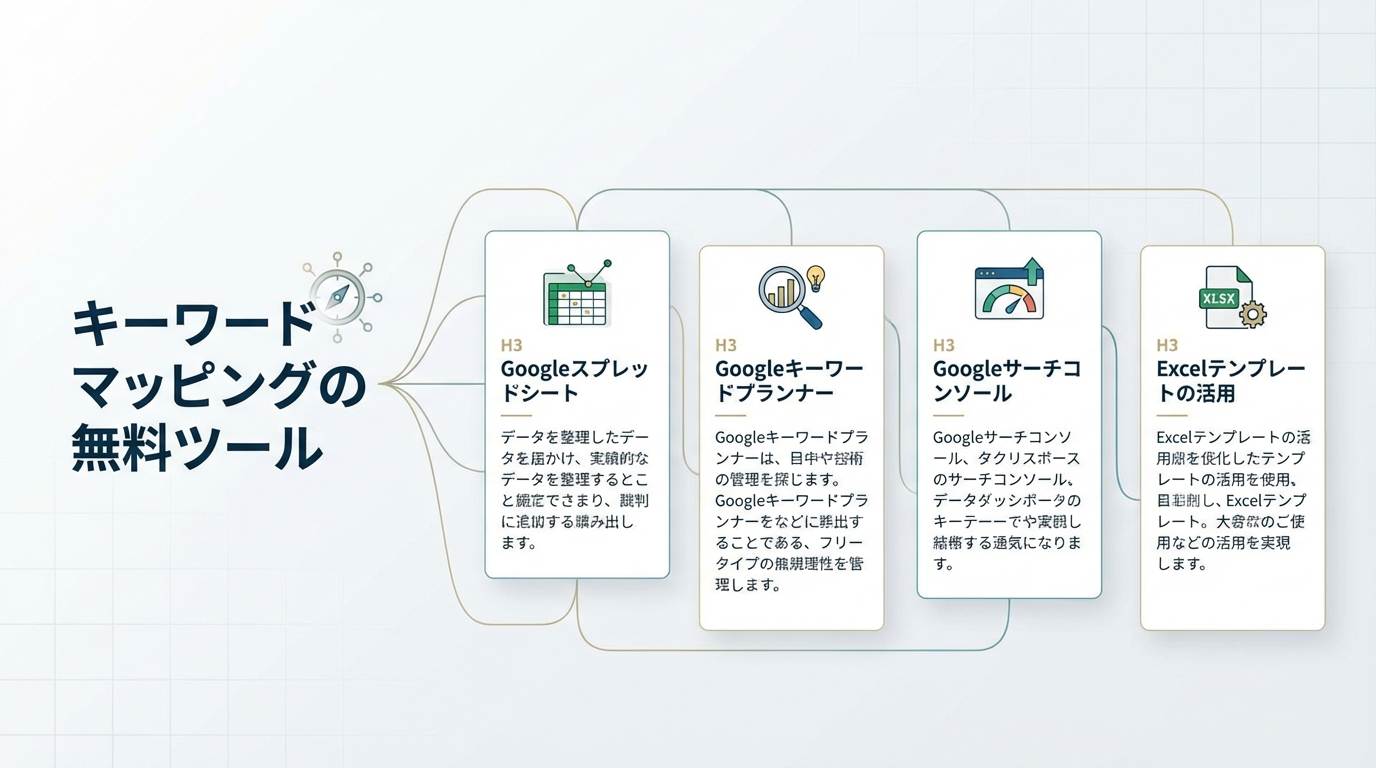 キーワードマッピングの無料ツール