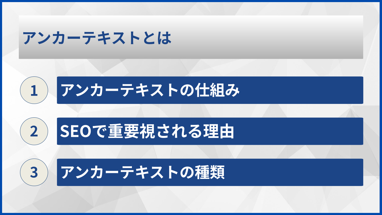 アンカーテキストとは
