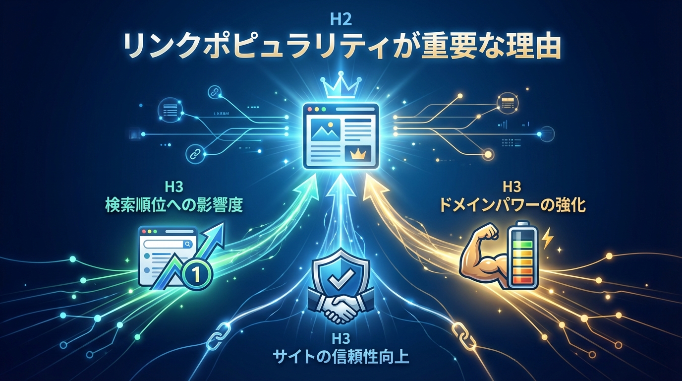 リンクポピュラリティが重要な理由