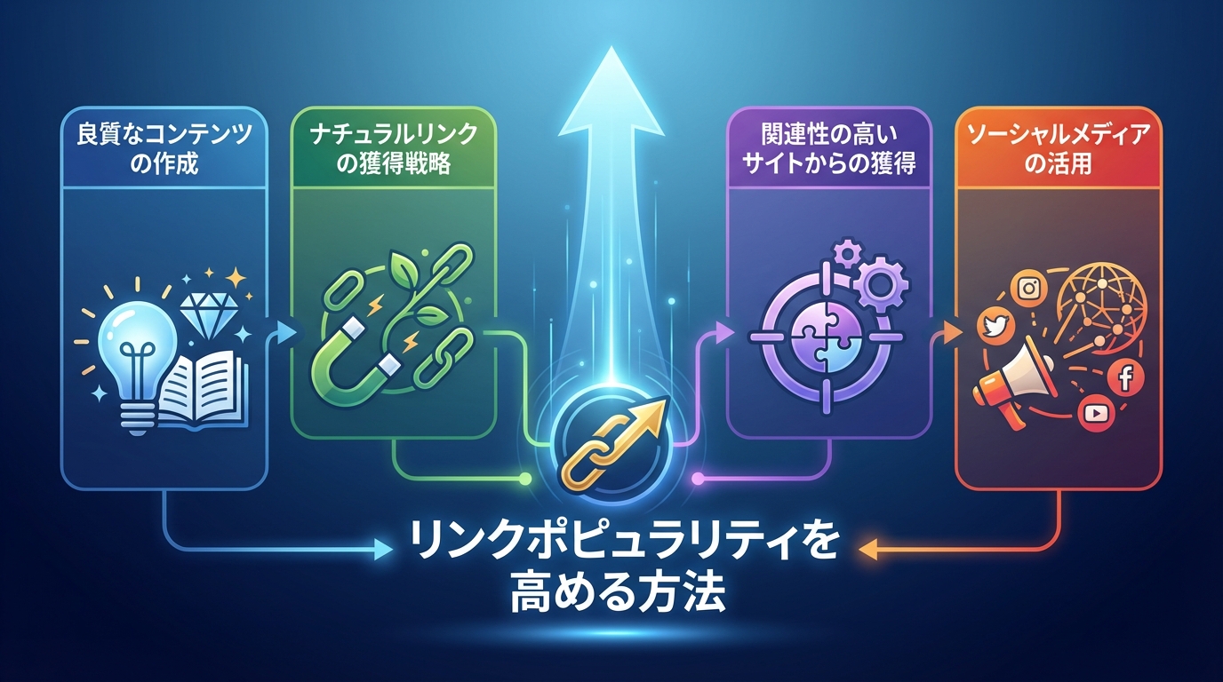 リンクポピュラリティを高める方法