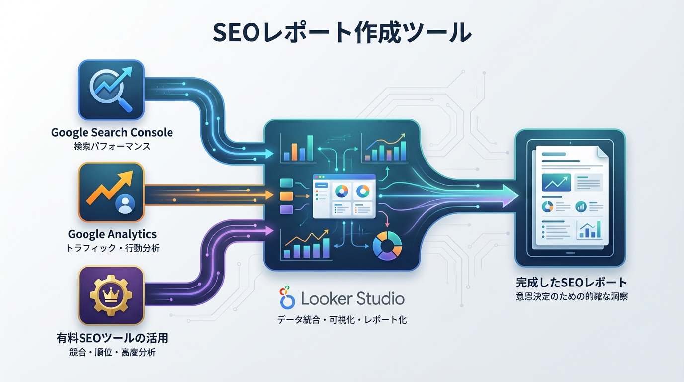 SEOレポート作成ツール