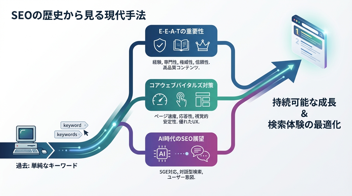 SEOの歴史から見る現代手法