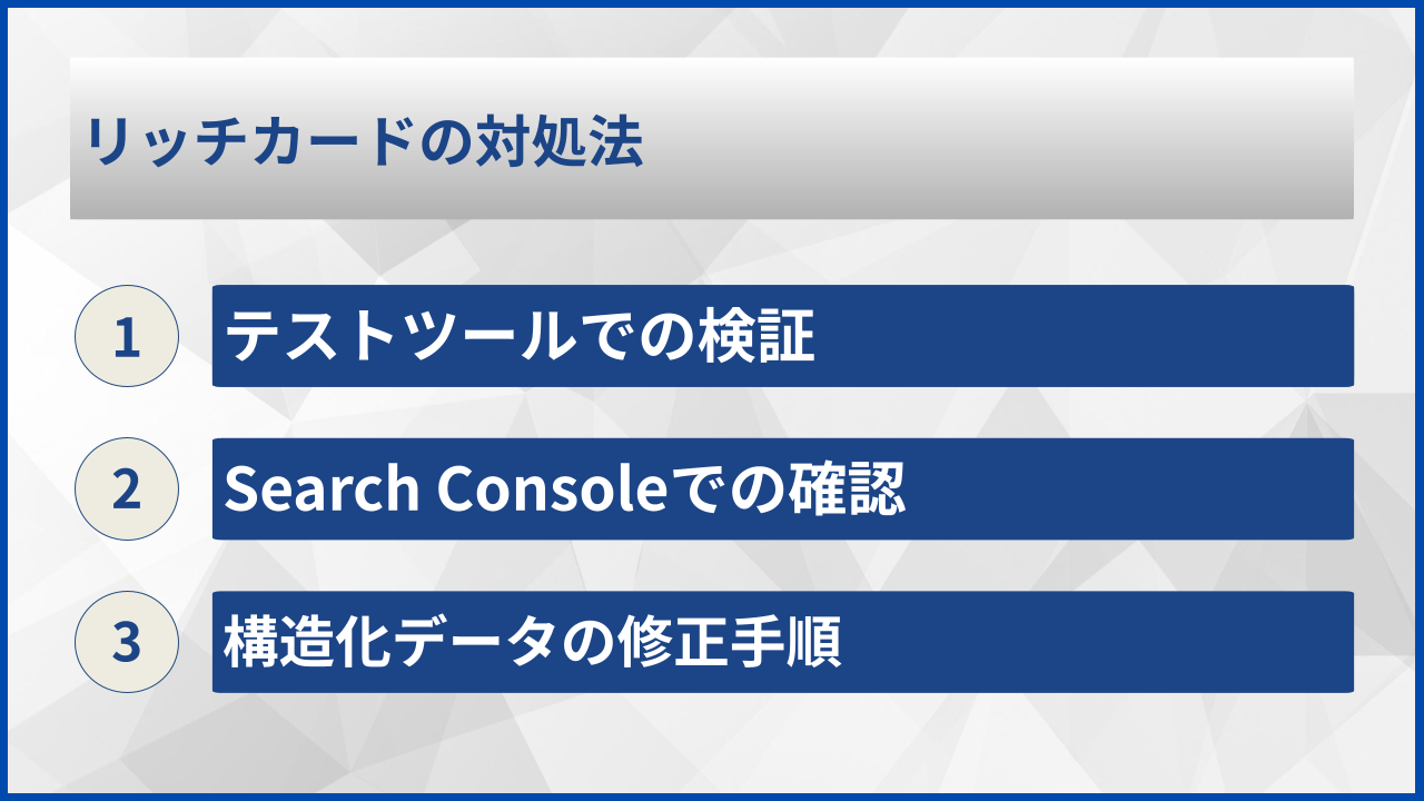 リッチカードの対処法