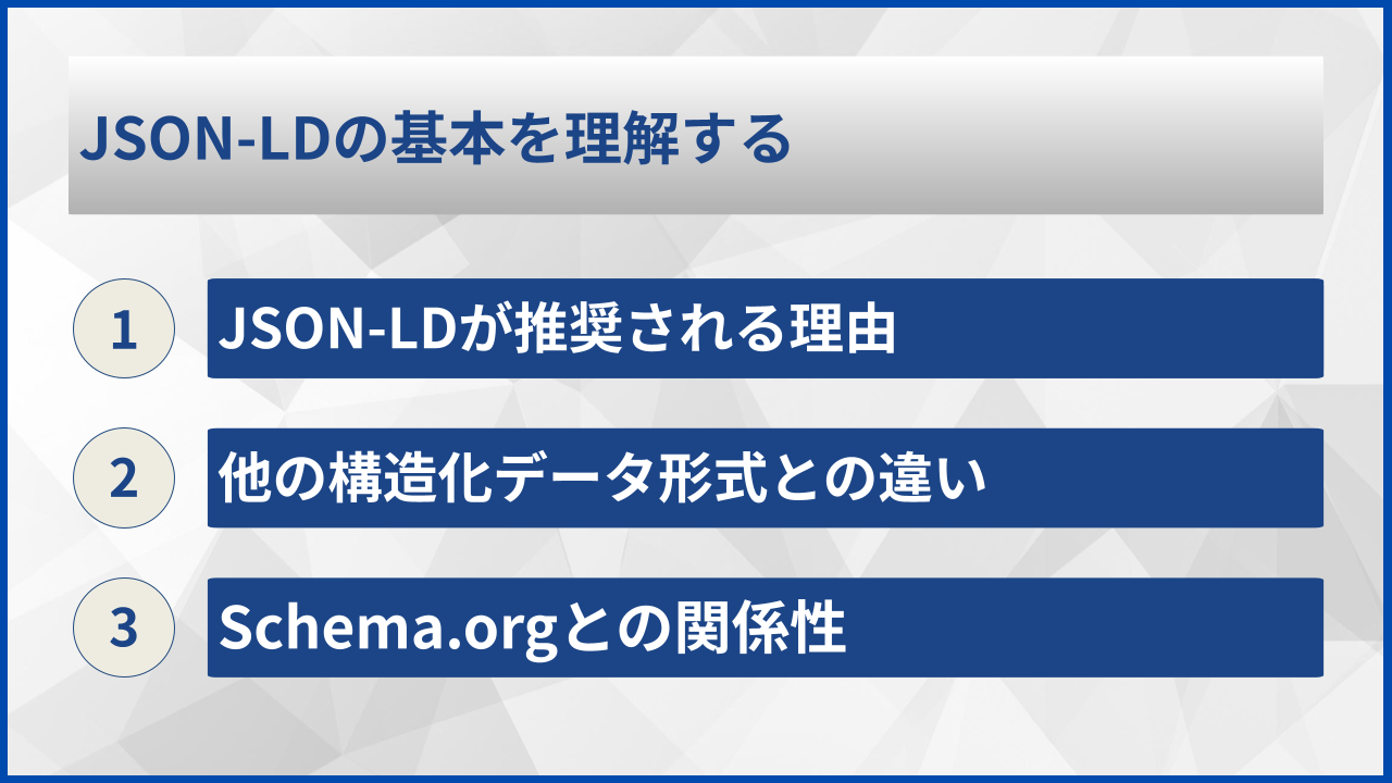 JSON-LDの基本を理解する