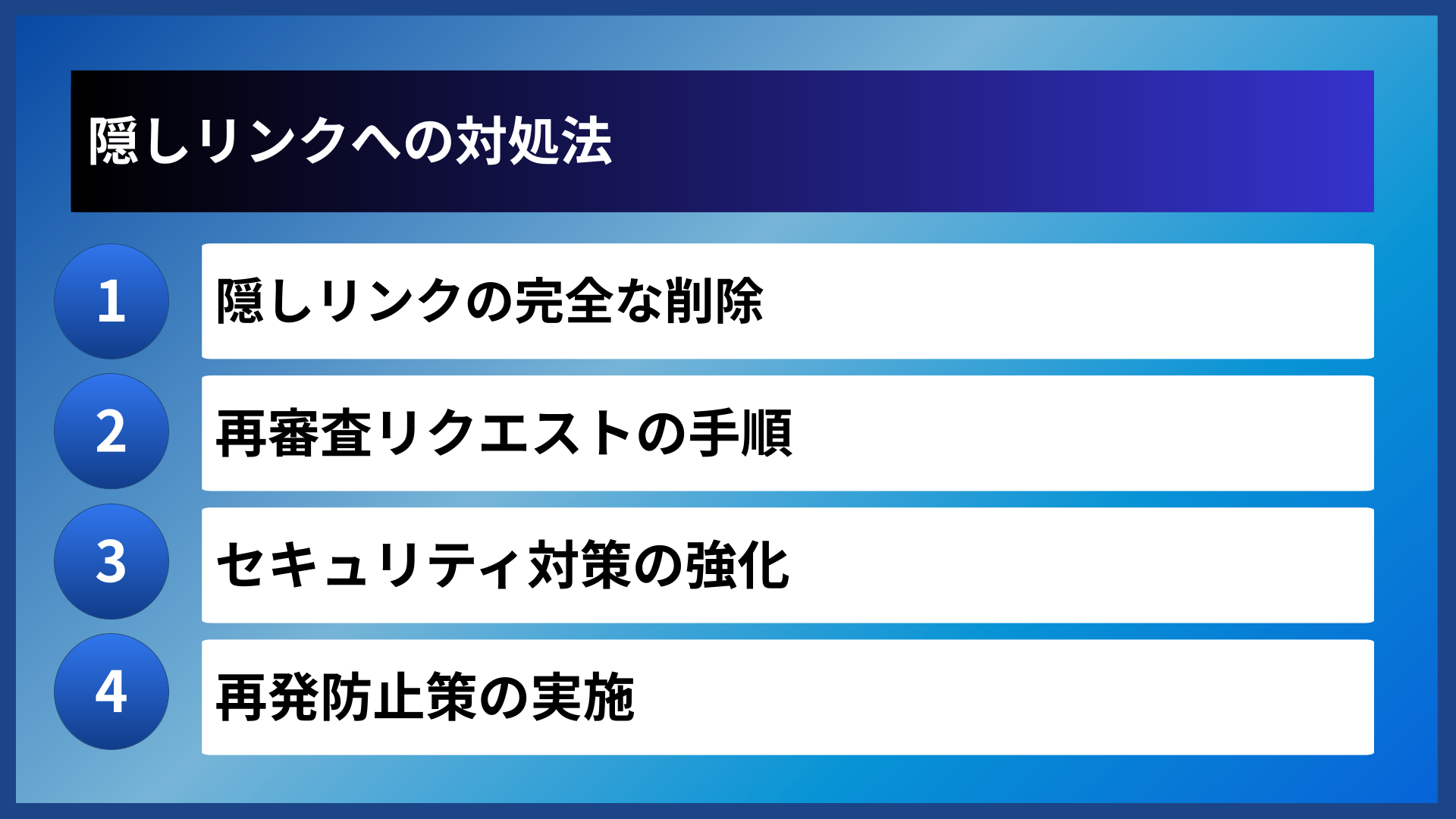 隠しリンクへの対処法