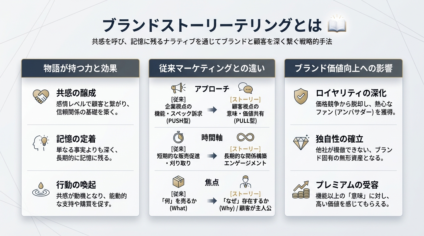 ブランドストーリーテリングとは