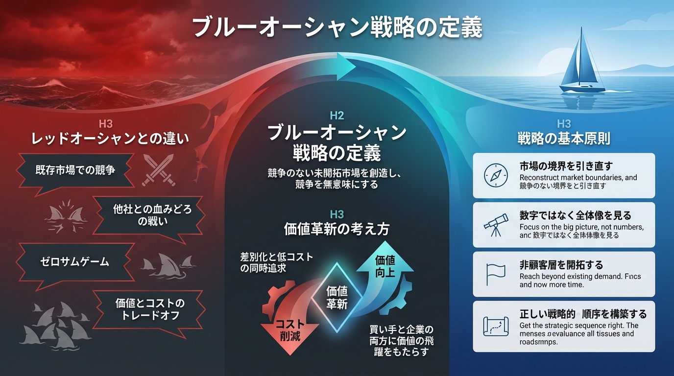 ブルーオーシャン戦略の定義