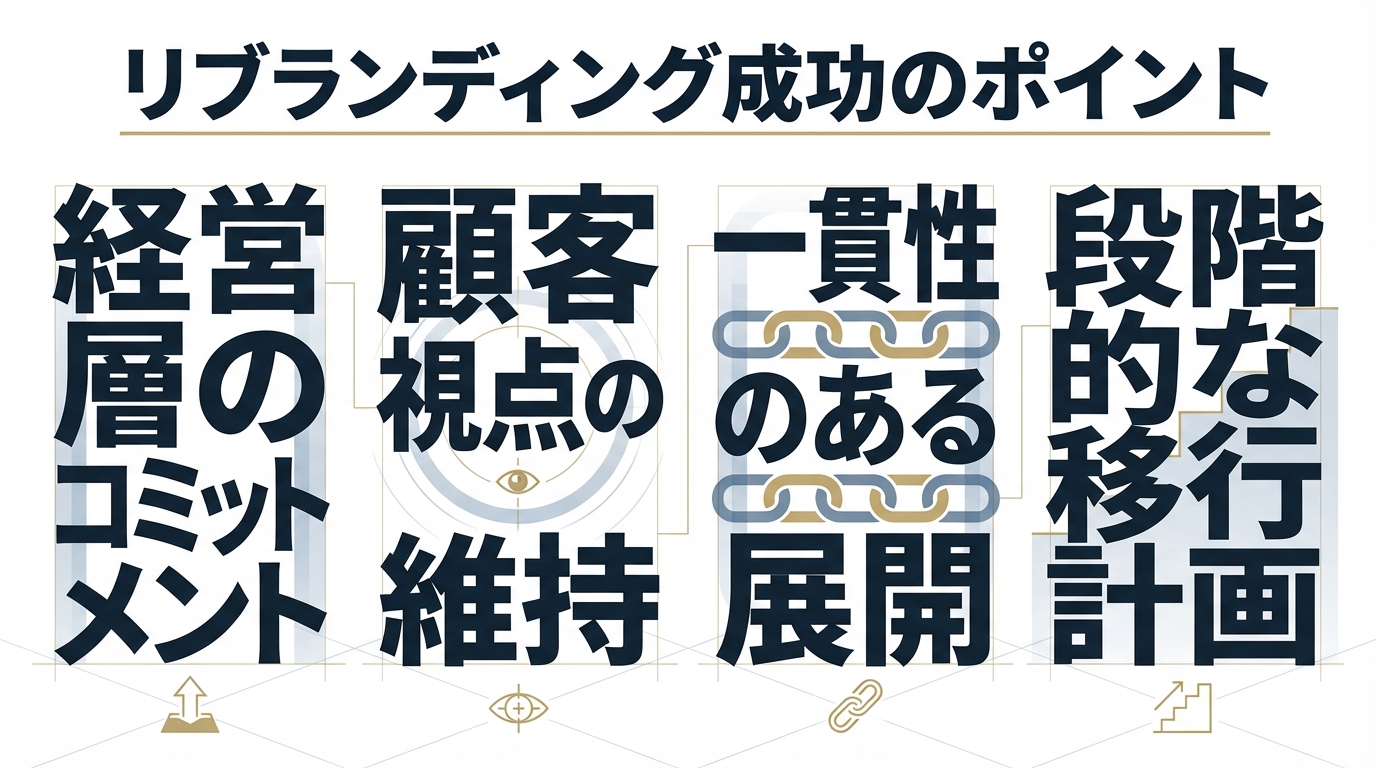 リブランディング成功のポイント