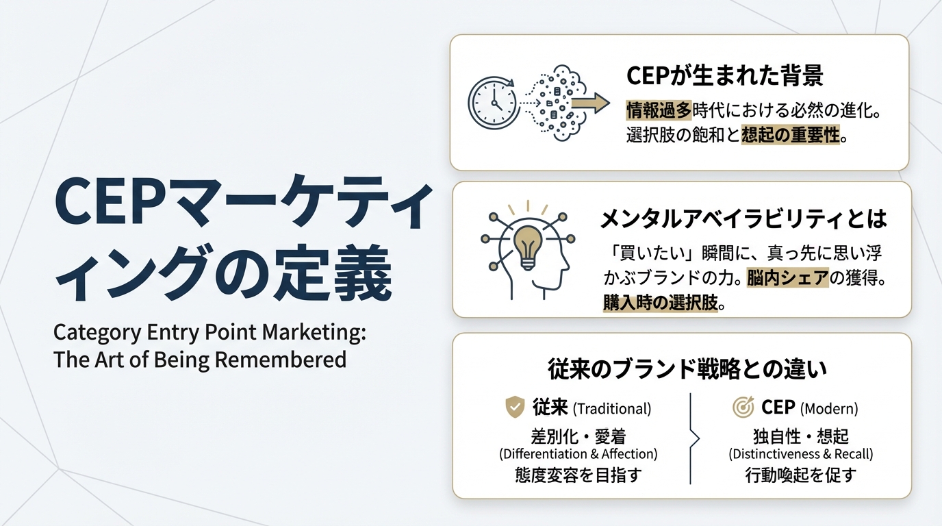 CEPマーケティングの定義