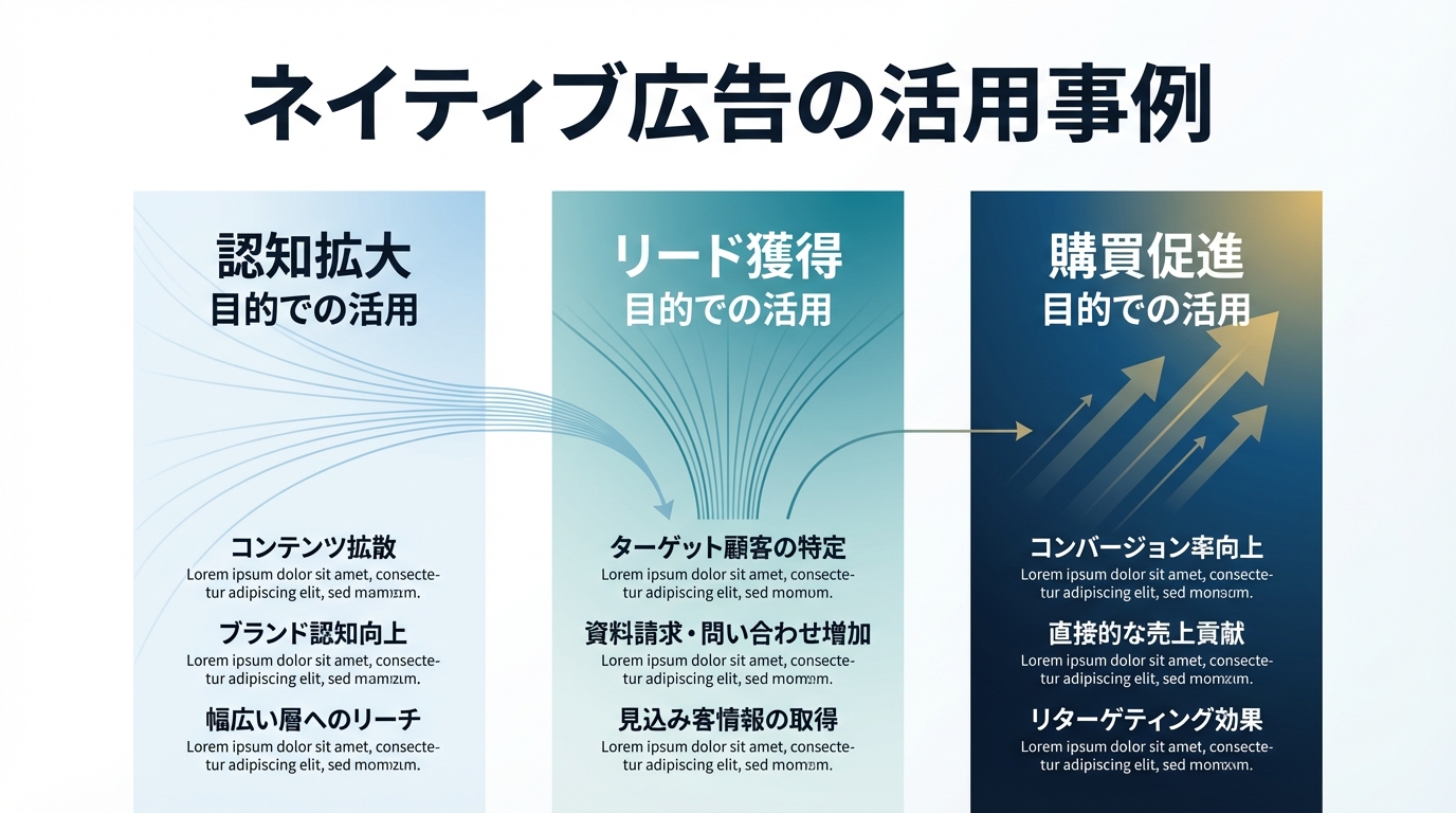 ネイティブ広告の活用事例