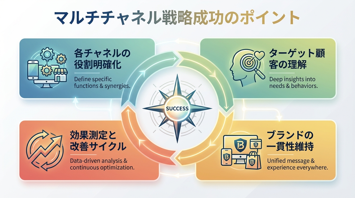 マルチチャネル戦略成功のポイント