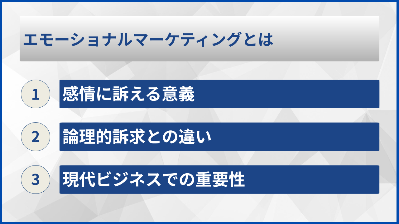 エモーショナルマーケティングとは