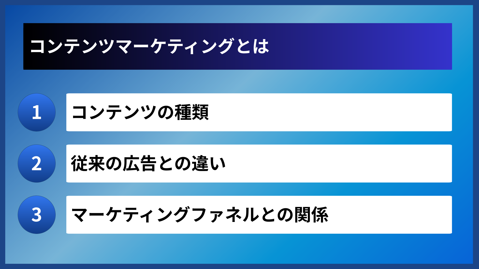 コンテンツマーケティングとは
