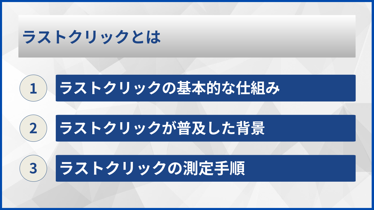 ラストクリックとは