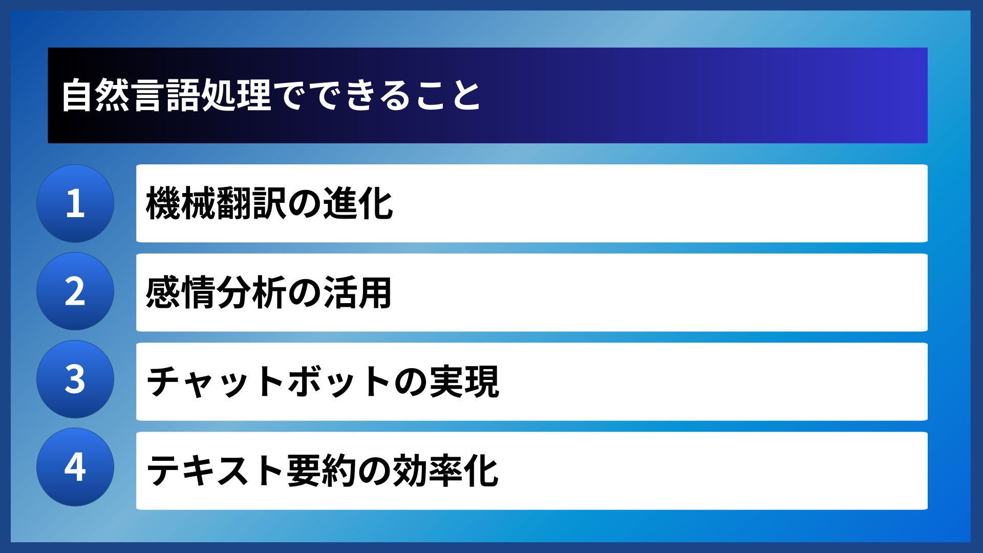 自然言語処理でできること