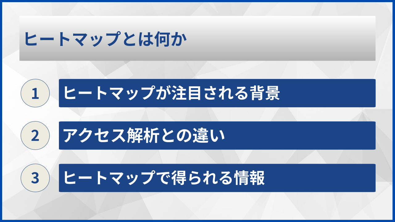 ヒートマップとは何か